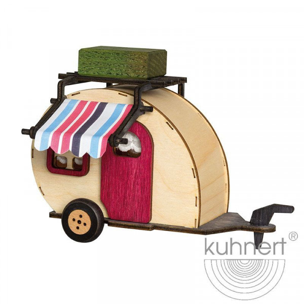 Kuhnert Wohnwagen für Minieulen Kuhnert Artikel 37394, Höhe ca. 10 cm