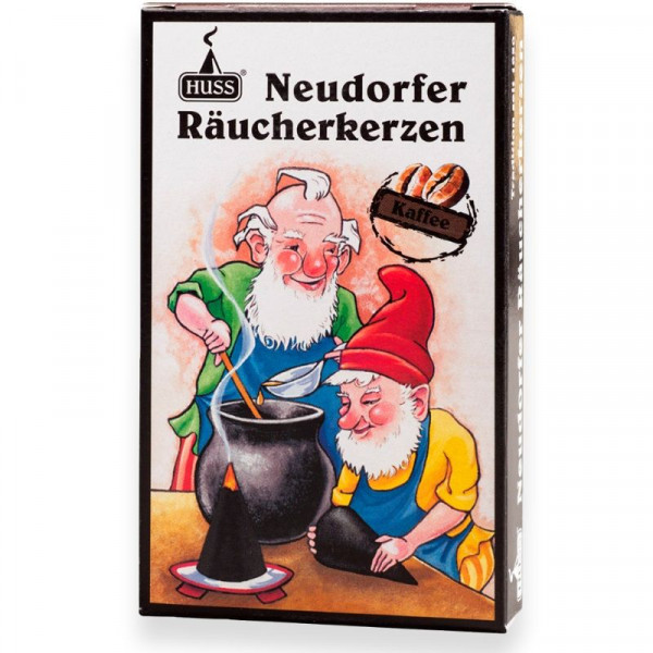 Neudorfer Räucherkerzen "Zwerge" Kaffeeduft Original Erzgebirgische Räucherkerzen der Firma Huss