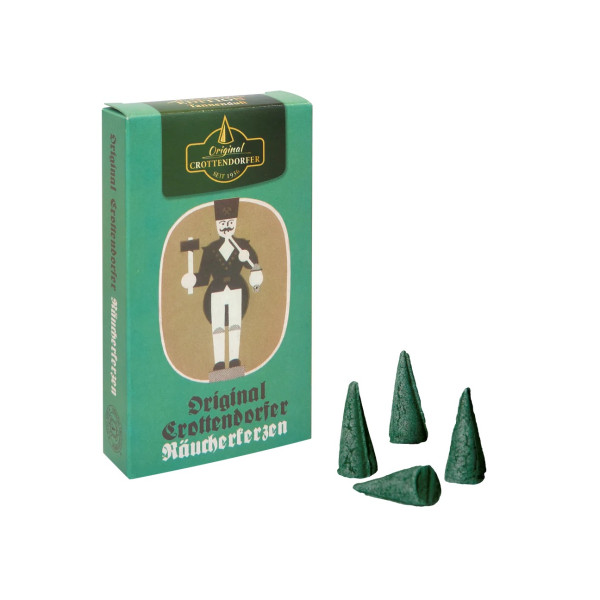 Crottendorfer Räucherkerzen - Jubiläums-Edition Tannenduft - Packungsinhalt: 24 Stück